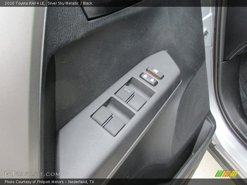 Silver Sky Metallic / Black 2016 Toyota RAV4 LE
