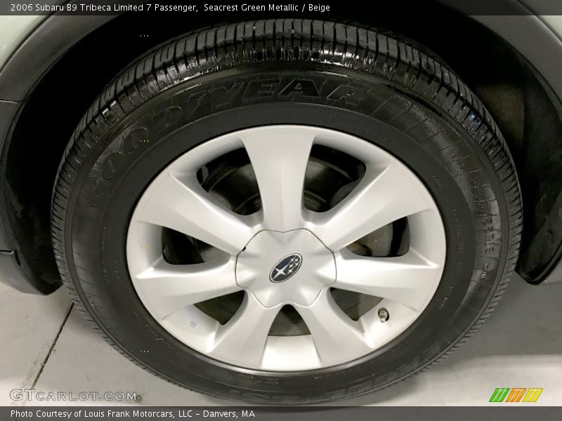 Seacrest Green Metallic / Beige 2006 Subaru B9 Tribeca Limited 7 Passenger