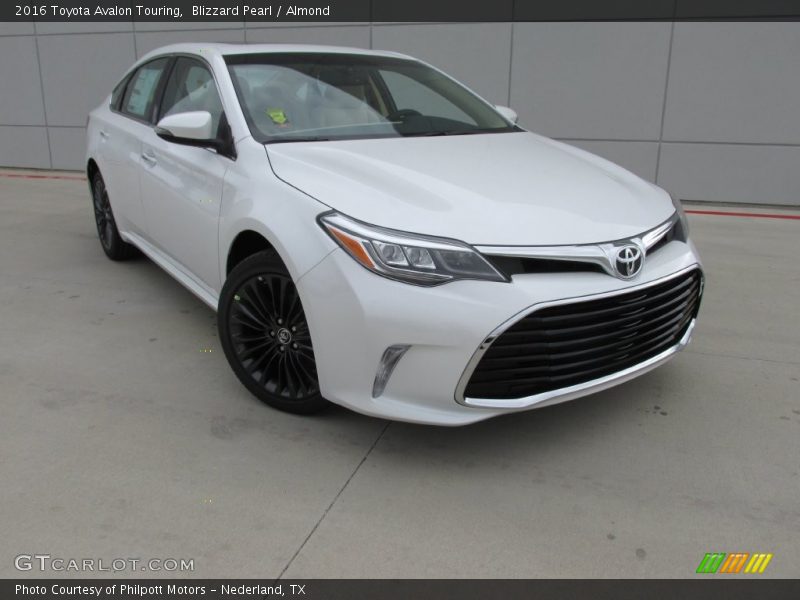 Blizzard Pearl / Almond 2016 Toyota Avalon Touring