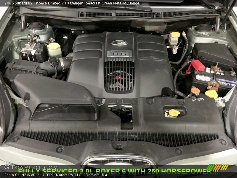 Seacrest Green Metallic / Beige 2006 Subaru B9 Tribeca Limited 7 Passenger