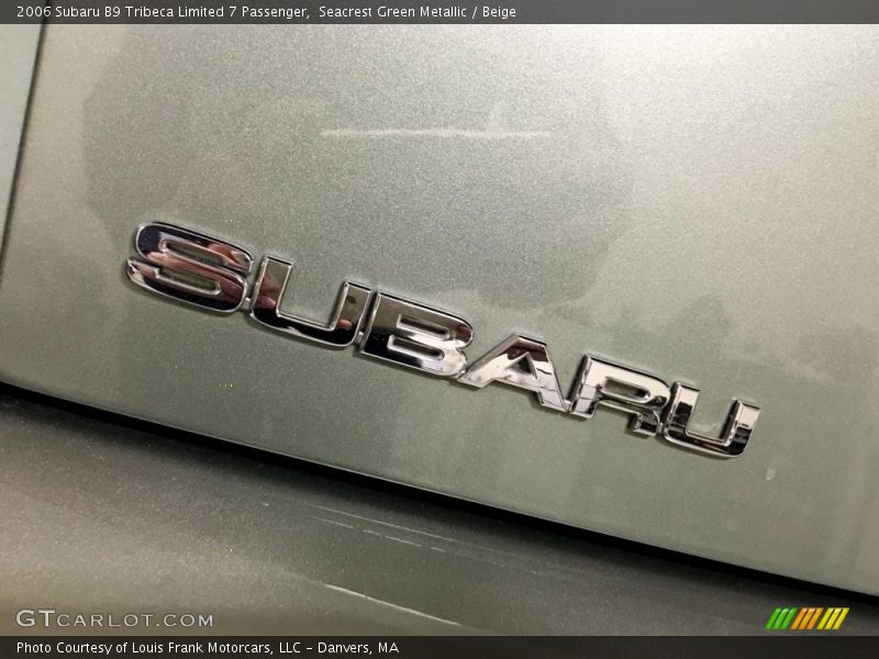 Seacrest Green Metallic / Beige 2006 Subaru B9 Tribeca Limited 7 Passenger