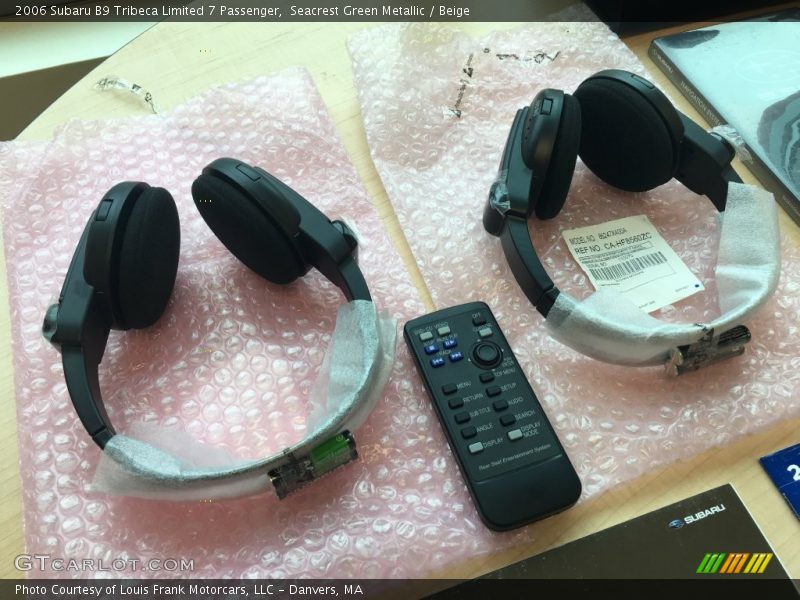 Seacrest Green Metallic / Beige 2006 Subaru B9 Tribeca Limited 7 Passenger