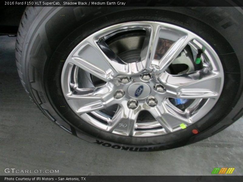 Shadow Black / Medium Earth Gray 2016 Ford F150 XLT SuperCab