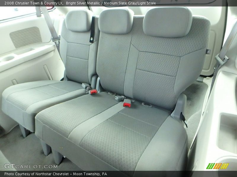 Bright Silver Metallic / Medium Slate Gray/Light Shale 2008 Chrysler Town & Country LX