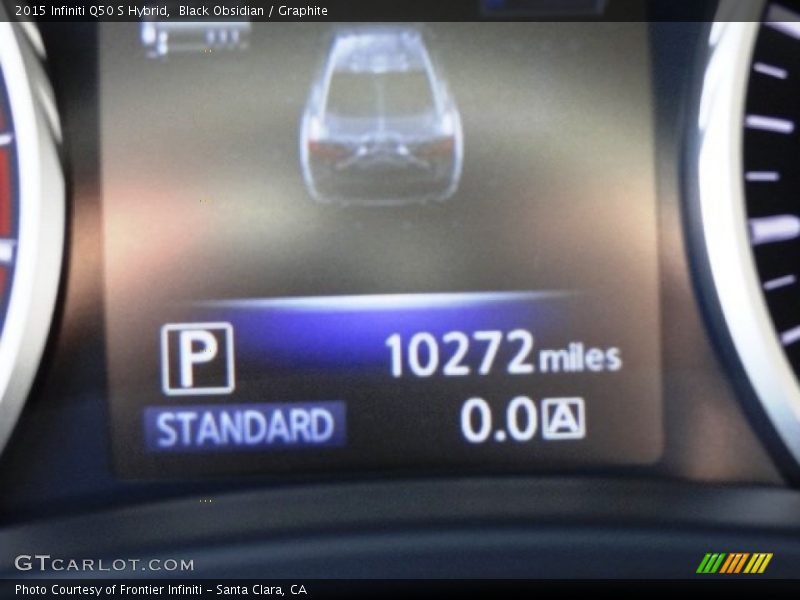 Black Obsidian / Graphite 2015 Infiniti Q50 S Hybrid