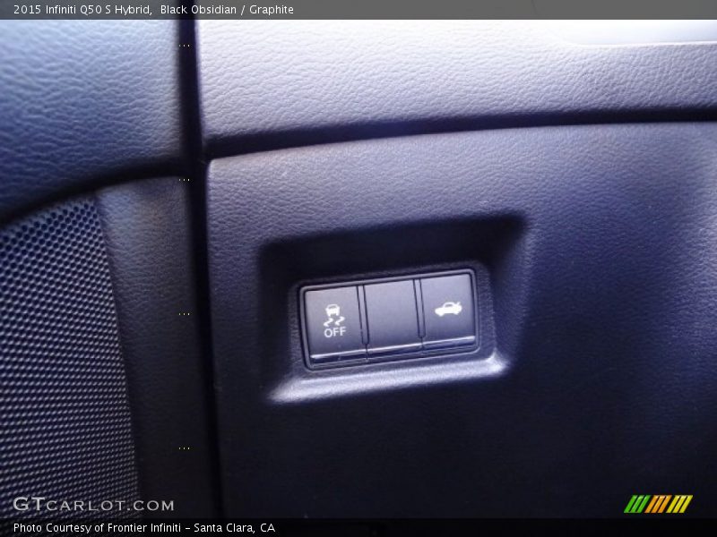 Black Obsidian / Graphite 2015 Infiniti Q50 S Hybrid