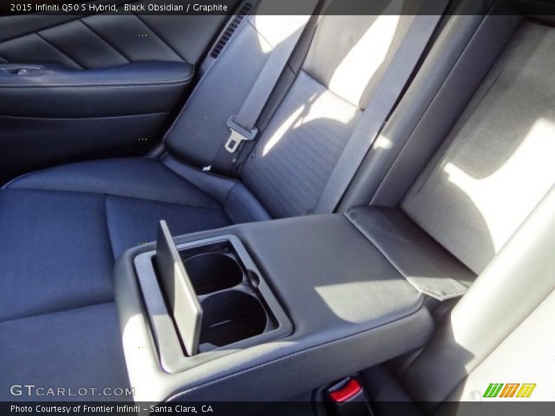 Black Obsidian / Graphite 2015 Infiniti Q50 S Hybrid