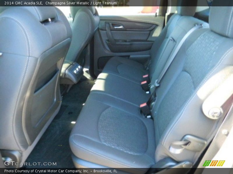 Champagne Silver Metallic / Light Titanium 2014 GMC Acadia SLE
