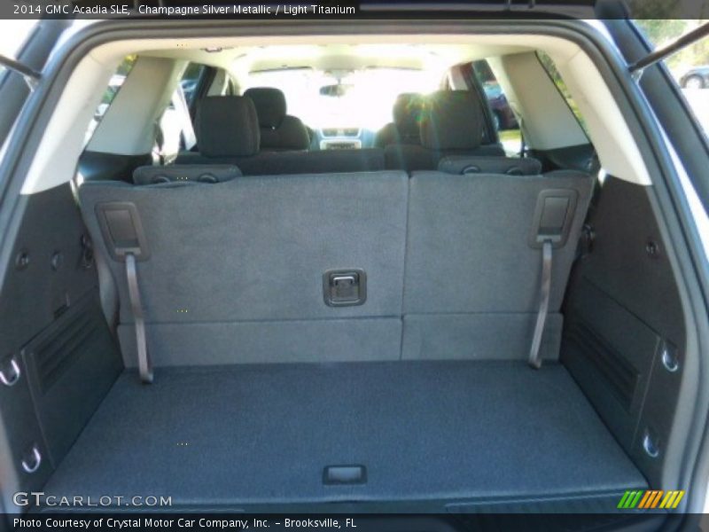 Champagne Silver Metallic / Light Titanium 2014 GMC Acadia SLE