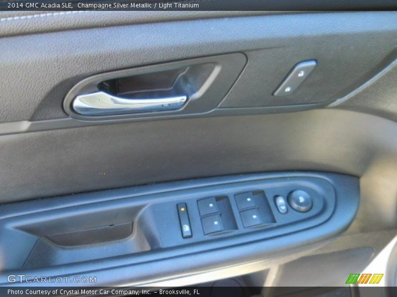 Champagne Silver Metallic / Light Titanium 2014 GMC Acadia SLE