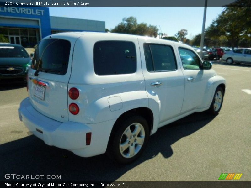 Summit White / Gray 2007 Chevrolet HHR LT