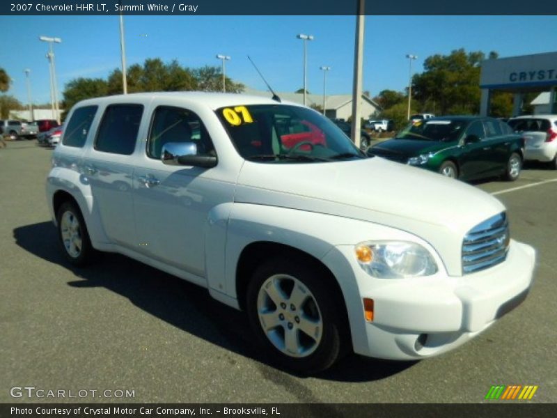 Summit White / Gray 2007 Chevrolet HHR LT