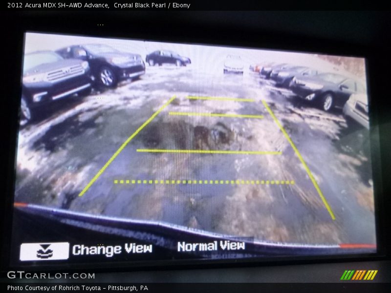 Crystal Black Pearl / Ebony 2012 Acura MDX SH-AWD Advance