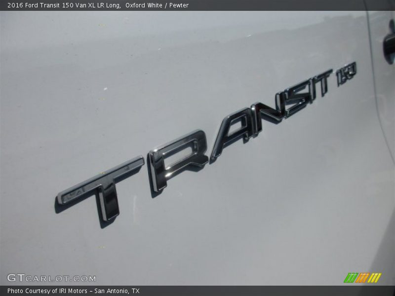 Oxford White / Pewter 2016 Ford Transit 150 Van XL LR Long