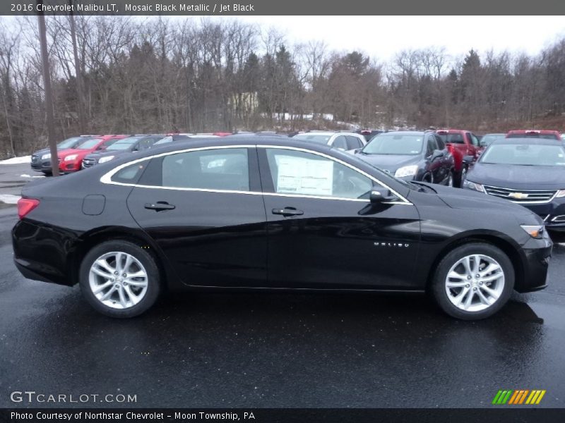 Mosaic Black Metallic / Jet Black 2016 Chevrolet Malibu LT