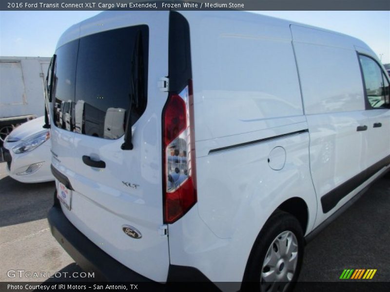 Frozen White / Medium Stone 2016 Ford Transit Connect XLT Cargo Van Extended