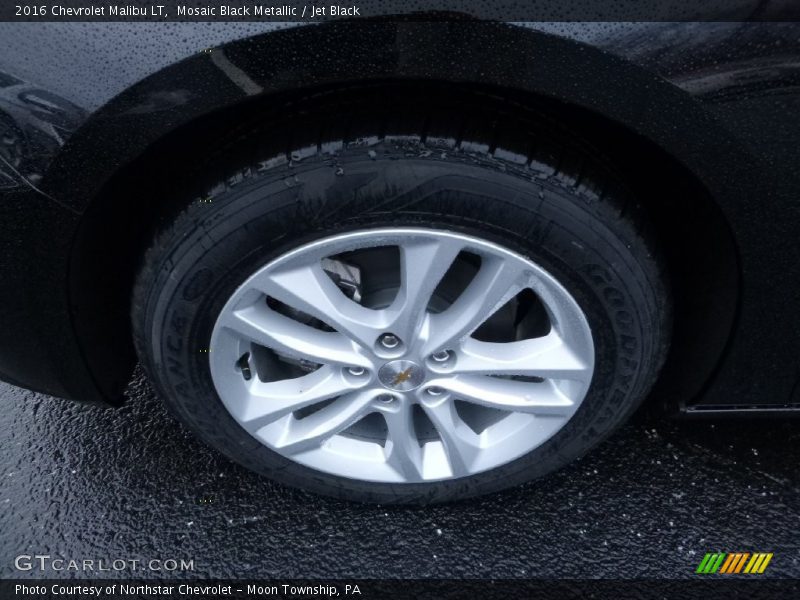 Mosaic Black Metallic / Jet Black 2016 Chevrolet Malibu LT