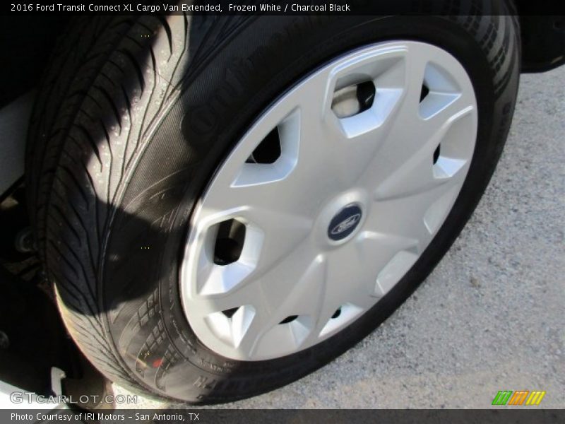 Frozen White / Charcoal Black 2016 Ford Transit Connect XL Cargo Van Extended