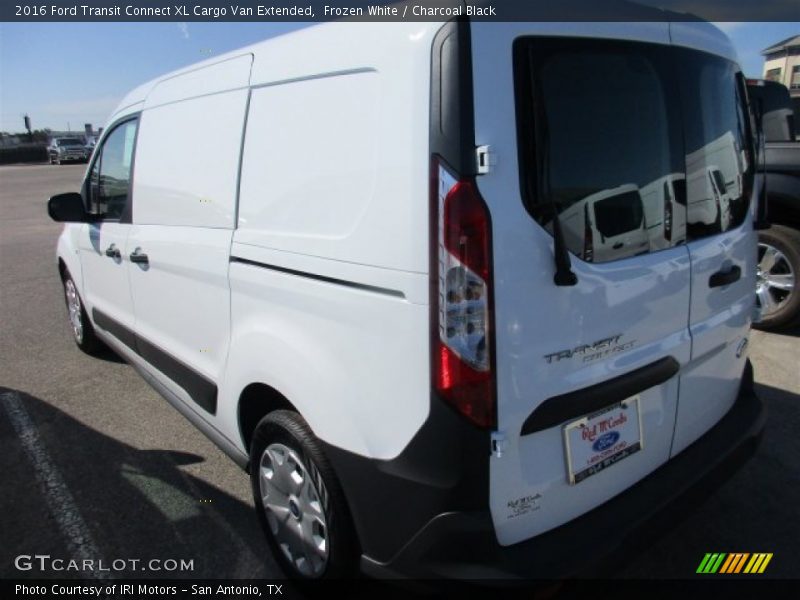 Frozen White / Charcoal Black 2016 Ford Transit Connect XL Cargo Van Extended