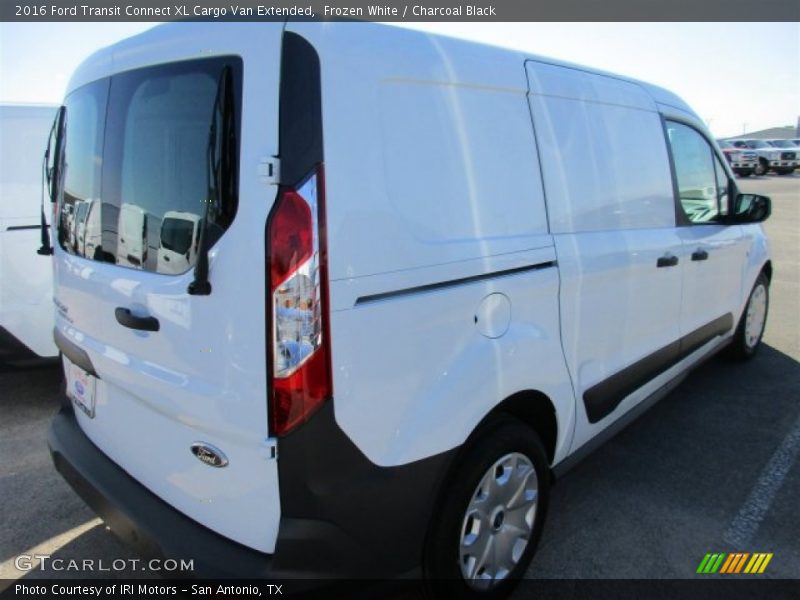 Frozen White / Charcoal Black 2016 Ford Transit Connect XL Cargo Van Extended