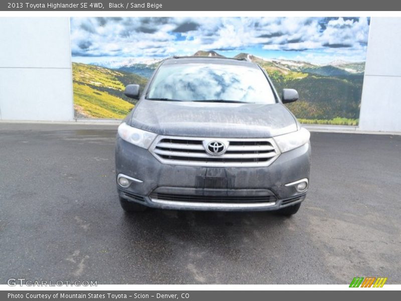 Black / Sand Beige 2013 Toyota Highlander SE 4WD