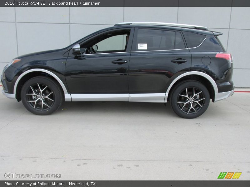  2016 RAV4 SE Black Sand Pearl