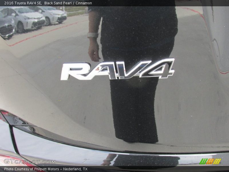 Black Sand Pearl / Cinnamon 2016 Toyota RAV4 SE