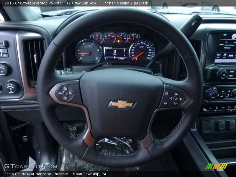 Tungsten Metallic / Jet Black 2016 Chevrolet Silverado 2500HD LTZ Crew Cab 4x4