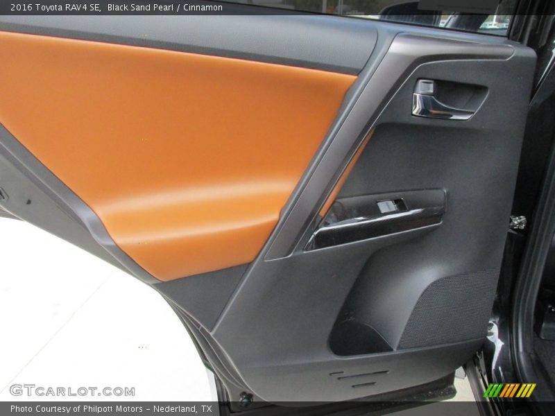 Black Sand Pearl / Cinnamon 2016 Toyota RAV4 SE