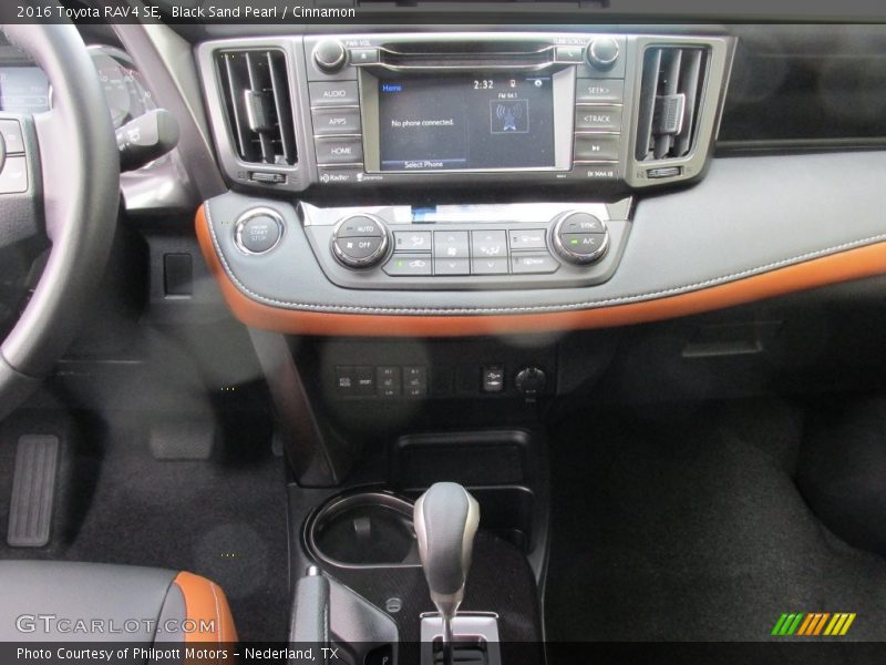 Black Sand Pearl / Cinnamon 2016 Toyota RAV4 SE