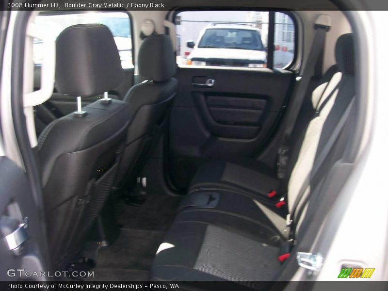 Boulder Gray Metallic / Ebony Black 2008 Hummer H3
