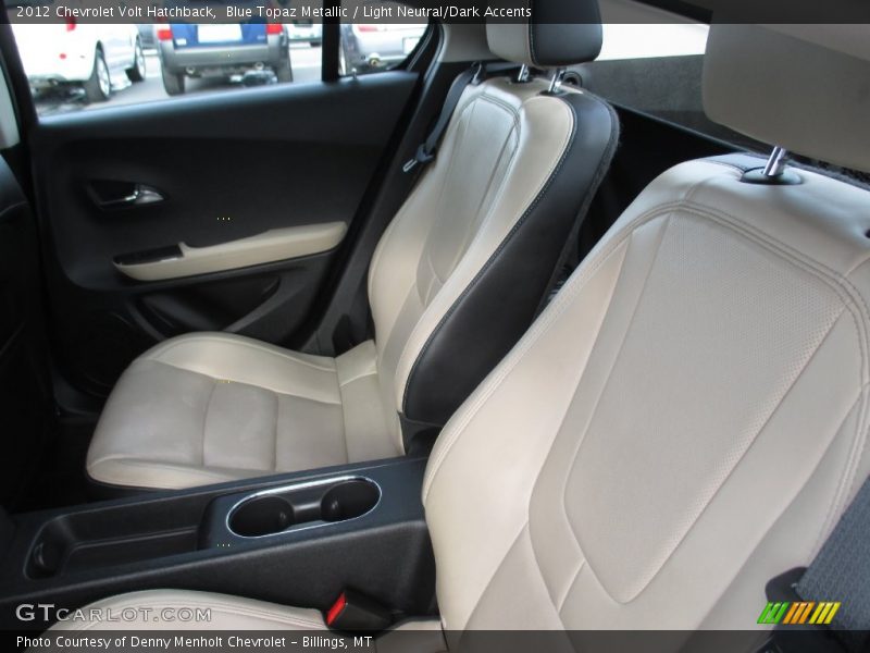 Blue Topaz Metallic / Light Neutral/Dark Accents 2012 Chevrolet Volt Hatchback