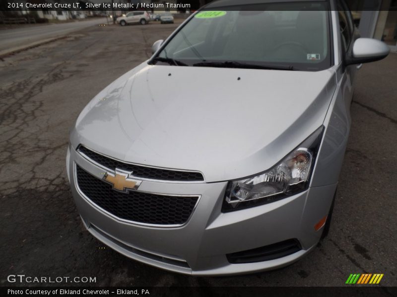 Silver Ice Metallic / Medium Titanium 2014 Chevrolet Cruze LT