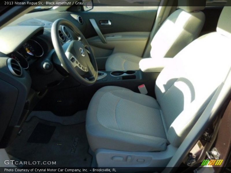 Black Amethyst / Gray 2013 Nissan Rogue SV