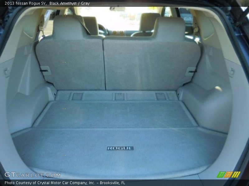 Black Amethyst / Gray 2013 Nissan Rogue SV