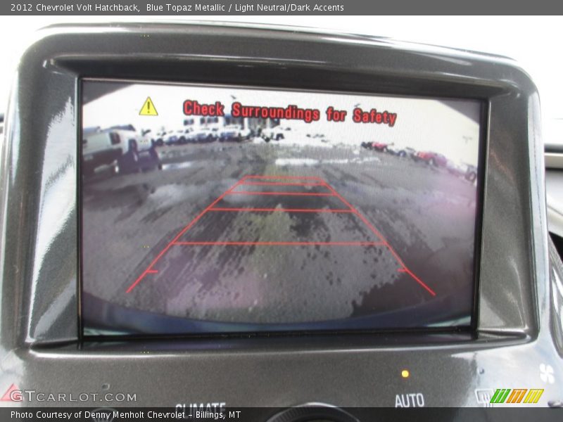 Blue Topaz Metallic / Light Neutral/Dark Accents 2012 Chevrolet Volt Hatchback