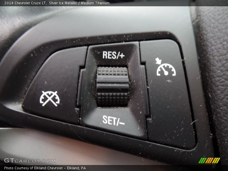 Silver Ice Metallic / Medium Titanium 2014 Chevrolet Cruze LT