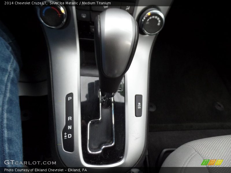 Silver Ice Metallic / Medium Titanium 2014 Chevrolet Cruze LT