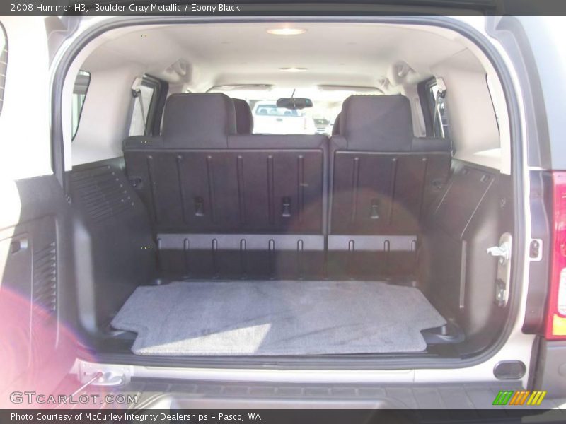 Boulder Gray Metallic / Ebony Black 2008 Hummer H3