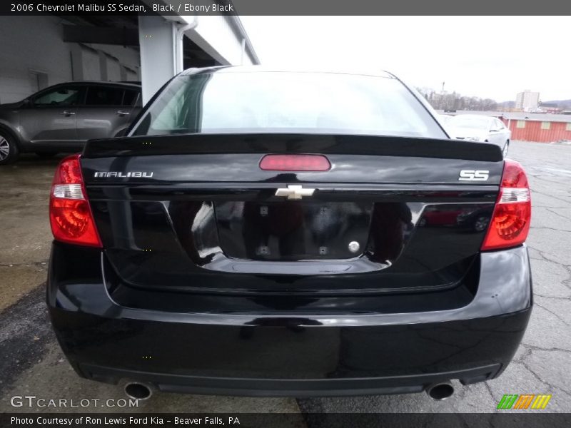 Black / Ebony Black 2006 Chevrolet Malibu SS Sedan