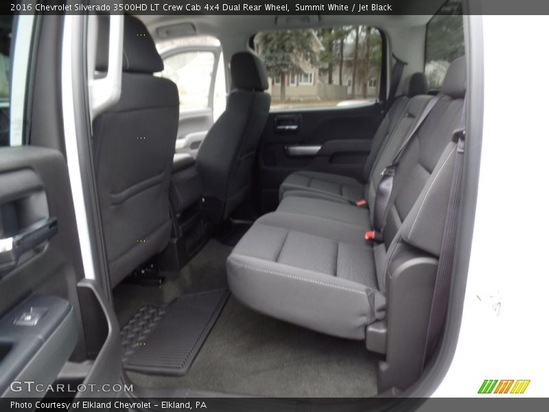 Summit White / Jet Black 2016 Chevrolet Silverado 3500HD LT Crew Cab 4x4 Dual Rear Wheel