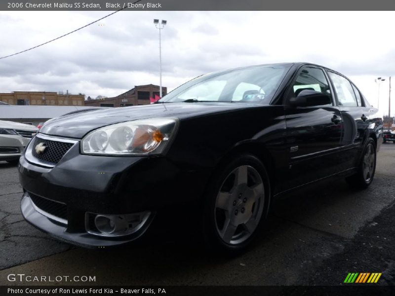 Black / Ebony Black 2006 Chevrolet Malibu SS Sedan