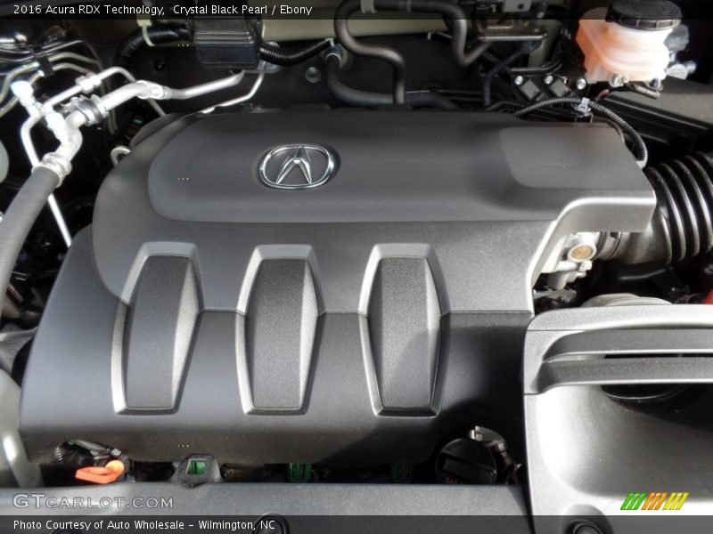 Crystal Black Pearl / Ebony 2016 Acura RDX Technology