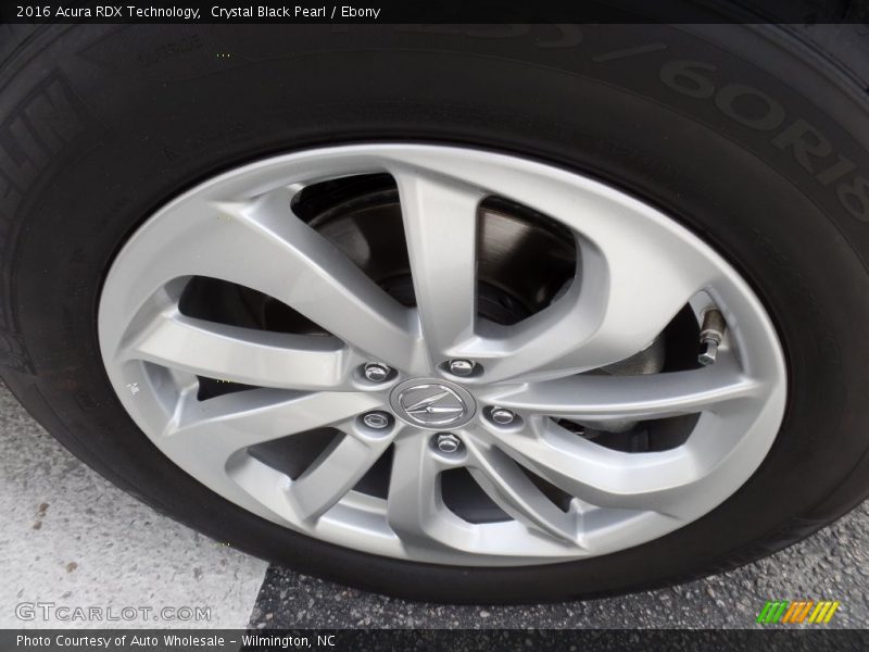 Crystal Black Pearl / Ebony 2016 Acura RDX Technology