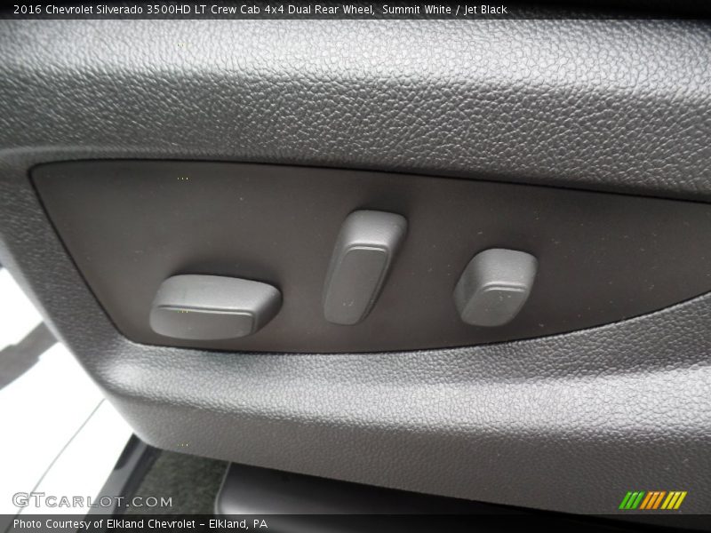 Summit White / Jet Black 2016 Chevrolet Silverado 3500HD LT Crew Cab 4x4 Dual Rear Wheel