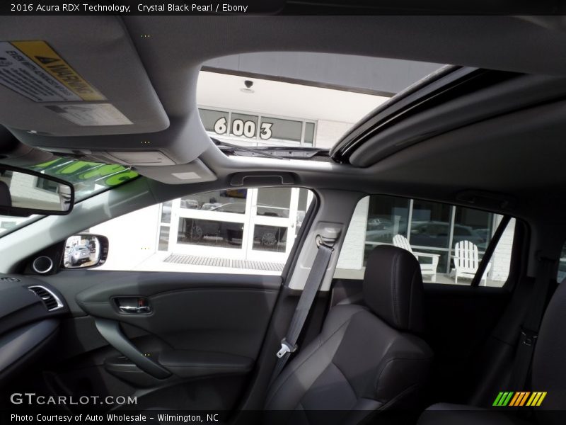 Crystal Black Pearl / Ebony 2016 Acura RDX Technology