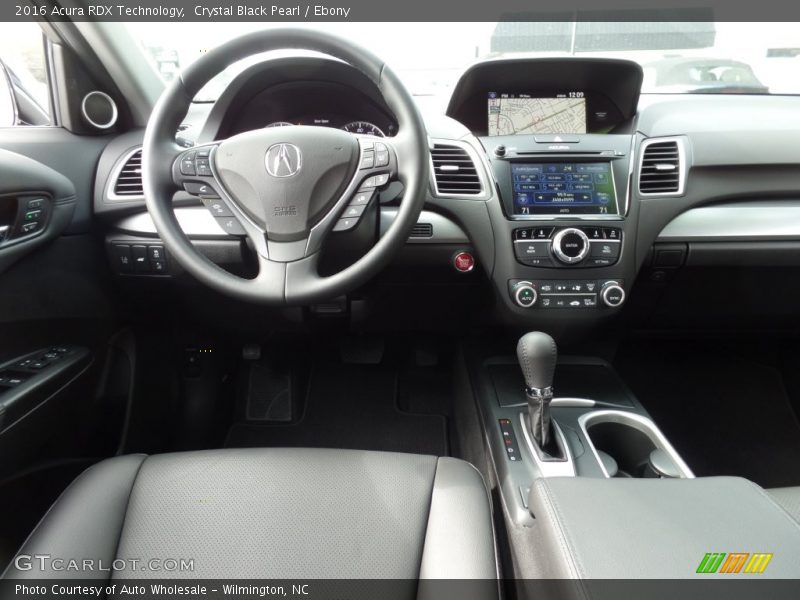 Crystal Black Pearl / Ebony 2016 Acura RDX Technology