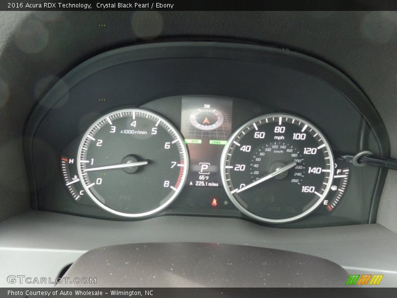 Crystal Black Pearl / Ebony 2016 Acura RDX Technology