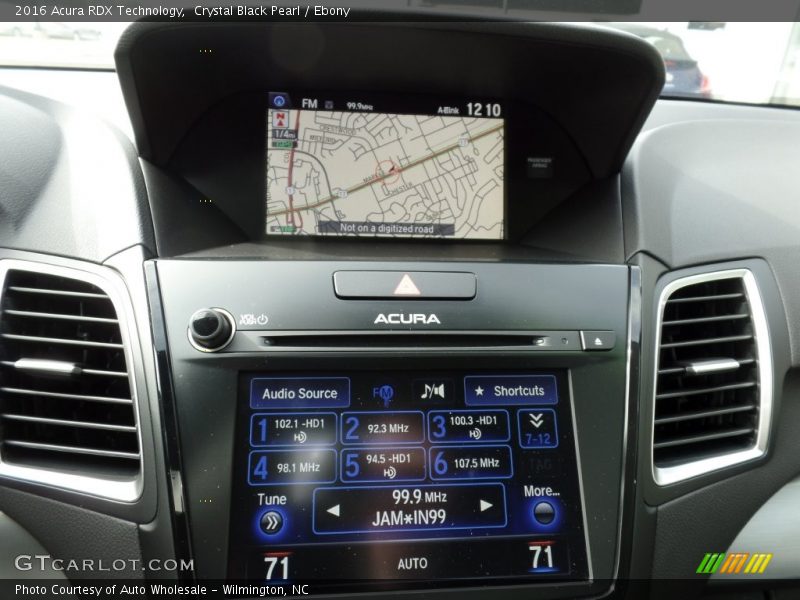 Crystal Black Pearl / Ebony 2016 Acura RDX Technology
