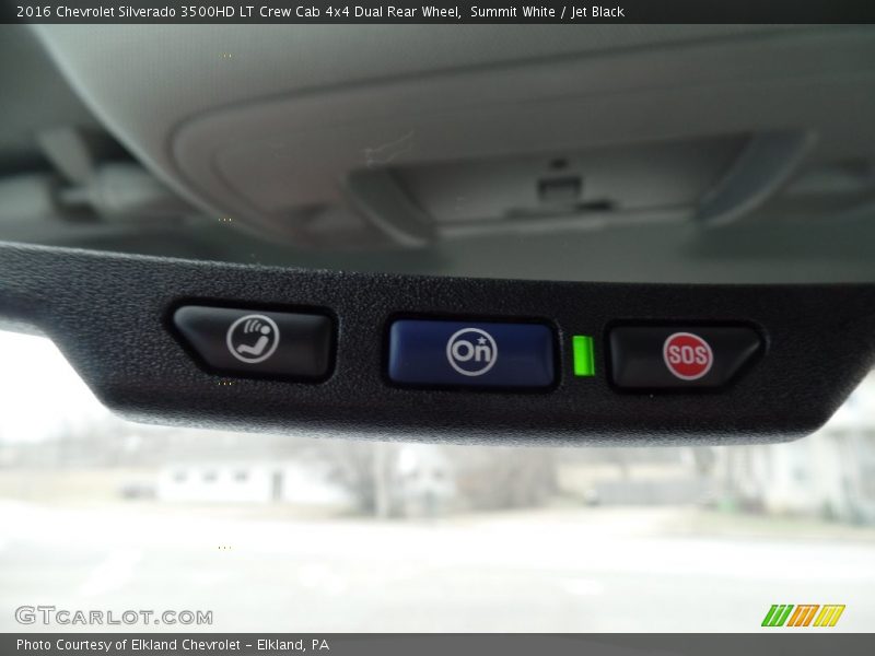 Summit White / Jet Black 2016 Chevrolet Silverado 3500HD LT Crew Cab 4x4 Dual Rear Wheel